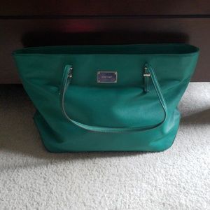 Nine West turquoise tote